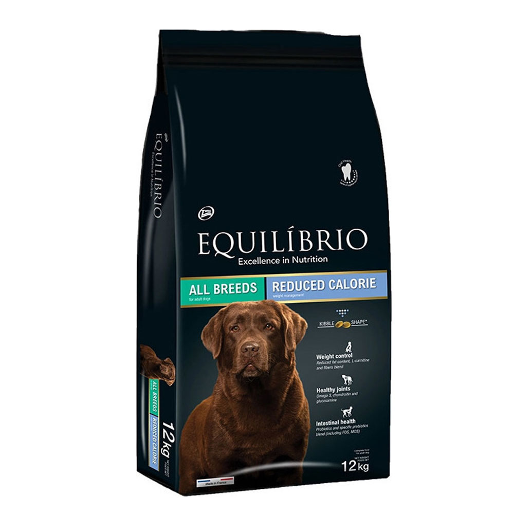 Equilibrio Dog Reduced Calorie (All Breeds) 12Kg Pet Stores Pastrikos