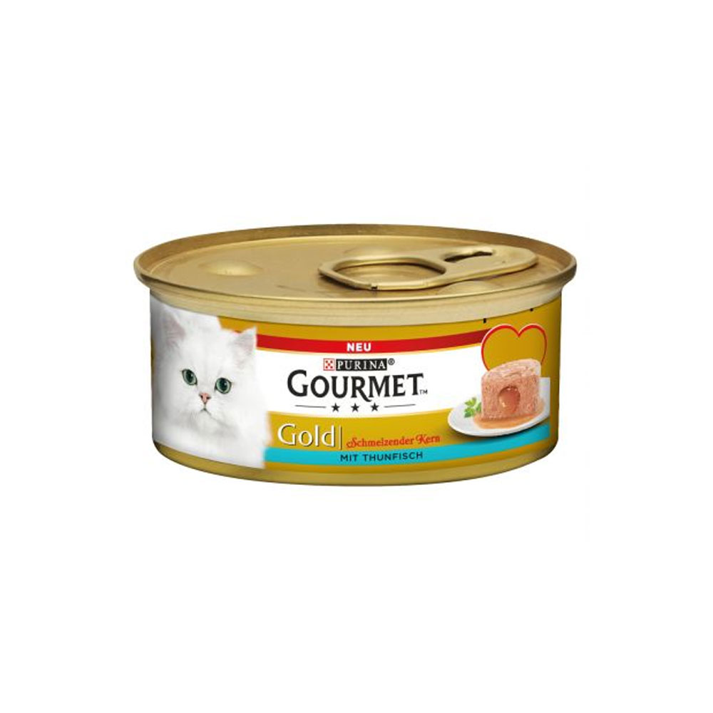 Purina Gourmet Gold Melting Hearts Τόνος 85gr Pet Stores Pastrikos